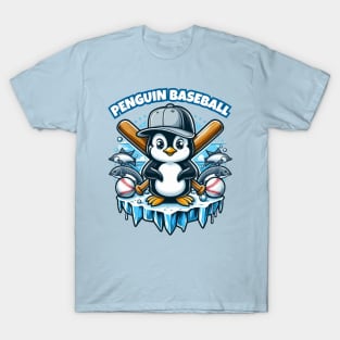 penguin baseball T-Shirt